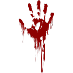 bloody hand